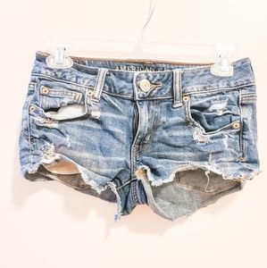 American Eagle shortie stretch shorts